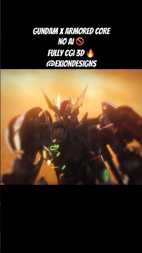 Gundam x Armored Core 3D Fan-Animation - Exion Designs
