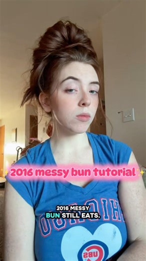 2016 Messy Bun Tutorial ✨ Easy Throwback Hairstyle #messybun #hairtutorial #easyhairstyle #hair