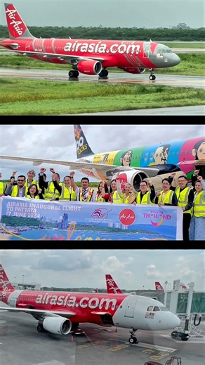 กลับมาแล้ว... พร้อมพาไปที่ไหนสักแห่ง✈️❤ #AirAsia #กลับมาแล้ว #UTPAirport #UtapaoAirport #สนามบินอู่ตะเภา #FlyWithUs | U-tapao International Airport - ท่าอากาศยานนานาชาติอู่ตะเภา ระยอง พัทยา