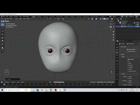 Eye Modeling in Blender | Beginner Friendly | Daily 3D Learning