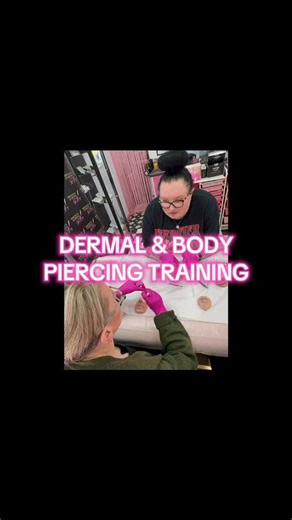 DID YOU KNOW I AM A PIERCING TRAINING ACADEMY?👩‍🎓✨️ #piercings #piercingsbytiffany #needleonlypiercer #bodypiercing #piercingtrainingacademy