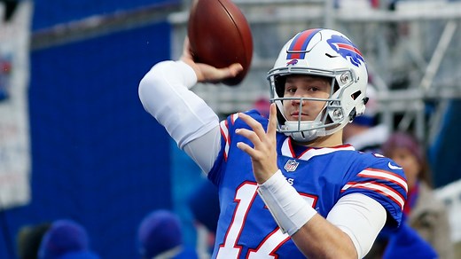 224 passing yards, 95 rushing yards, five total TDs. The final game of Josh Allen's rookie year was also his best. | NFL