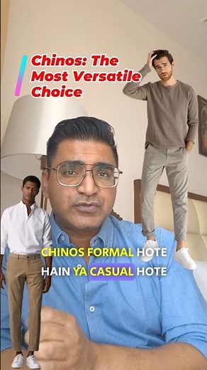 Where do Chinos actually fit? Formal or Casual ❗️❗️