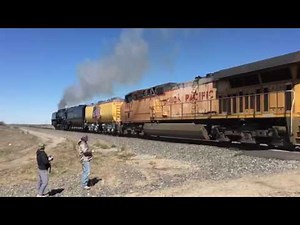 Union Pacific Steam 844 Full Speed