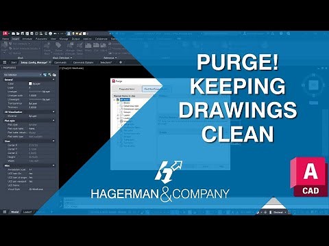 AutoCAD Purge! Cleaning Your Drawings for Beginners