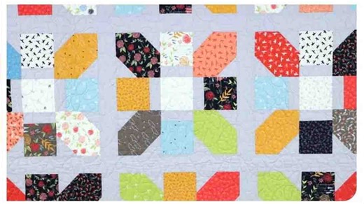 Jolly Bar Jazz Shortcut Quilt Tutorial