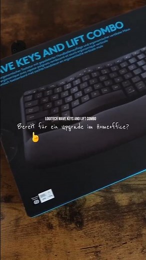 Ad | Logitech Wave keys and Lift combo