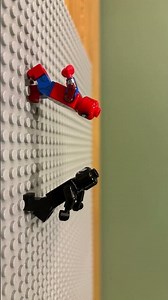 Spider-Man VS Venom: Stop Motion Battle #stopmotion #marvel #lego #spiderman #fun #venom #avengers