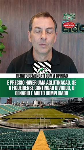 TEMPOS DIFÍCEIS PARA O FIGUEIRENSE! Na noite de ontem, o Conselho Deliberativo do clube votou pela destituição dos membros da SAF. Mas e agora? O que pode acontecer com o Figueirense? Nosso Renato Semensati comenta algumas possibilidades e analisa o atual momento do Figueira. Você acompanha mais do futebol catarinense no Visão de Jogo, todo domingo, às 21h, ao vivo no YouTube! #Figueirense #Florianópolis #FutebolBrasileiro