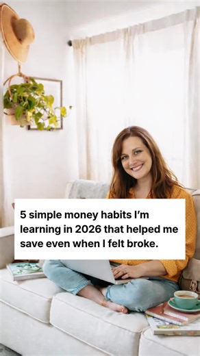I used to think I could not save because there was never any extra money. These tiny habits are how I started anyway, and I am learning that saving is a habit I build, not what I do with whatever is left over. Follow for more real life budgeting and my micro savings series as I work toward 30k in 2026. #money #moneytok #habits #savemoney #broke