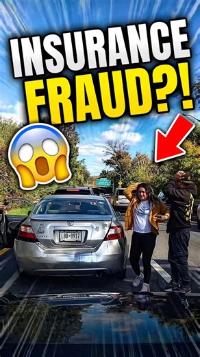 Insurance Fraud Attempt EXPOSED 😱 Caught in 4K! 😳 Scam Goes Wrong”#shorts #insurancescam #viral