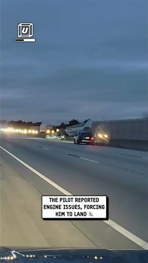 Dashcam captures the crazy moment a plane lands on a car in Florida ✈️😱 📹-Viralhog