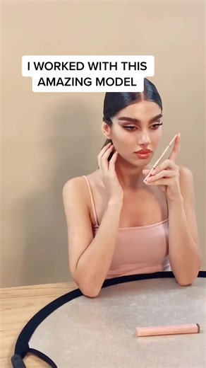 Posing with products. Yes that’s a skill you need to know. Join OMA and learn with the worlds most comprehensive modeling curriculum. Credit: sickygal