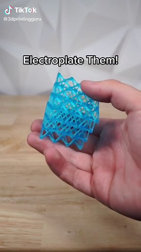 Electroplating 3D Prints for Added Strength