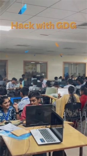 GDG KSRCE on Instagram: "🚀 Hack with GDG – Season 3 is LIVE! 3 days. One campus. Unlimited innovation. If you’re passionate about tech, problem-solving, and building real-world solutions, this is your moment. 💻 Collaborate with innovators 🚀 Build impactful projects 🌍 Experience the true hackathon culture 📅 Feb 13–15 📝 Apply now on Devfolio 👉 Scan the QR / Comment “LINK” to get the registration link #HackWithGDG #GDGSeason3 #HackathonIndia #DevfolioHackathon #GDGOnCampusStudentDevelopers"