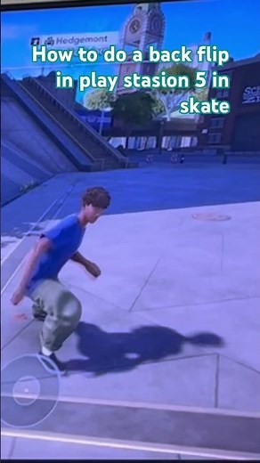 How to do a back flip on skate