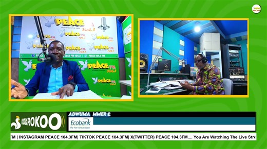 Kokrokoo Live On Peace 104.3 FM (13/10/2025) | Peace 104.3 FM