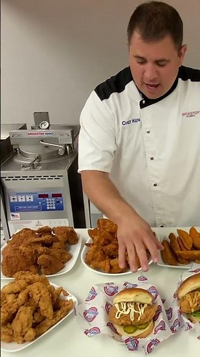 In the Broaster Test Kitchen With Chef Ken | Full Genuine Broaster Chicken Menu Line up