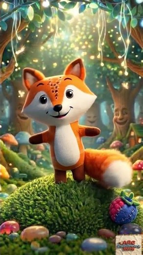 F is for Fox! 🦊 | ABC Patchwork Park Sensory Learning #Shorts #cute #babylofi