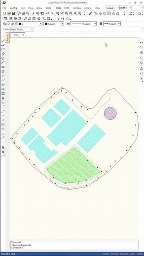 Code Library | Topographic Mapping | AutoPlotter #landsurveying #topography #civilengineering