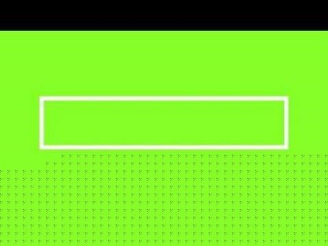 FREE green screen rectangle animation