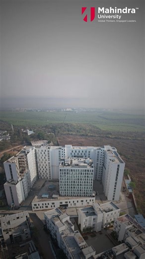 Where dreams are built, knowledge thrives and students shine. Welcome to Mahindra University! #MahindraUniversity #CampusLife #Welcome #Mahindra #StudentLife #CollegeLife #University | Mahindra University