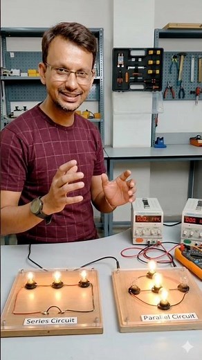 Series vs Parallel Circuit⚡What are Series and Parallel Circuits #electrical