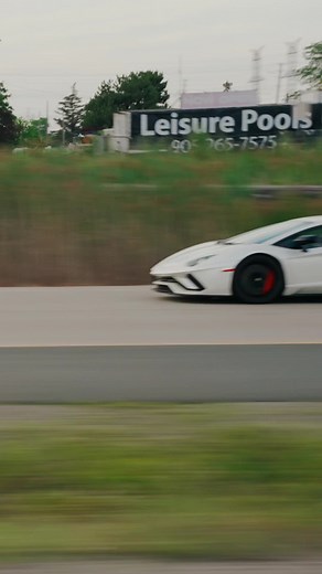 The pure exhilaration from this V12.. 🤍 #fyp #carsoftiktok #lamborghini #aventador #asmr
