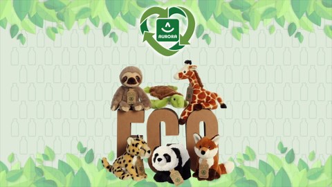 Aurora World Eco Nation - 9" Red Panda