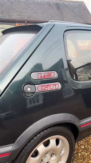 Peugeot 205 GTI Classic Car Enthusiasm