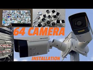 How to Install Hikvision & Dahua IP Camera System | Indoor & Outdoor Setup PoE Switch #hikvision