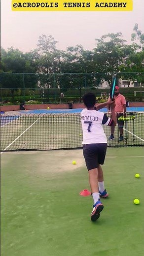 One on One tennis session to improve techniques with coach Reagan Rathor #tennis #youtube #shorts