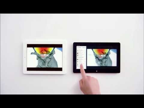 Apple iPad vs Microsoft Surface Ad Battle
