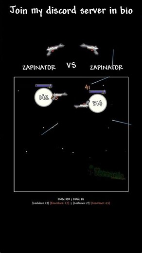 Zapinator VS Zapinator #simulation #satisfying #terraria