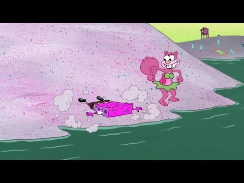 Sandy’s Cool Beach Slide… SpongeBob’s Funny Fall! 😂 / JTS Animation
