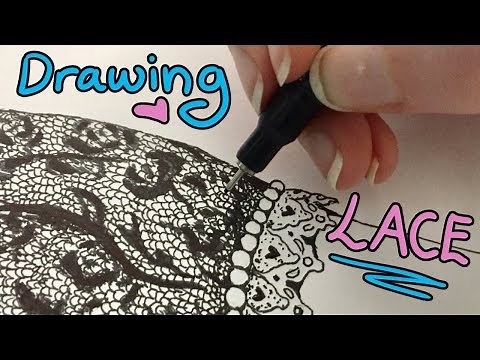 How to Draw Lace Tutorial