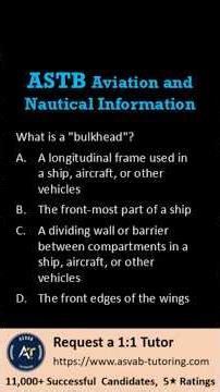 ⚓ ASTB Aviation & Nautical Information Practice | Bulkhead Explained ✈️ #ASTB #AviationPrep