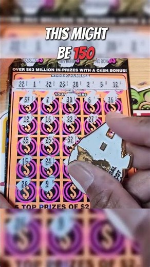 Multi match Scratch-Off Win! 🎉 #shorts #fyp #fun #win