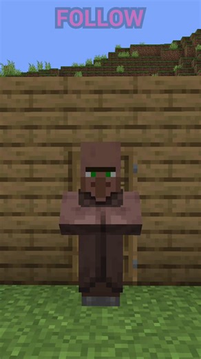 villagers are STUPID… on java edition #minecraft #minecraftjava #mine...