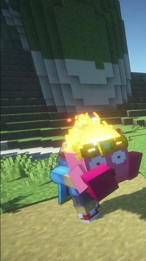 you wake up #minecraft #kirby #failboat #moded #shorts