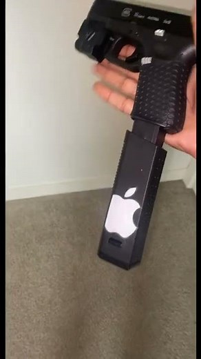 Glock 19 W/ Kriss Vector Magazine #glock #krissvector