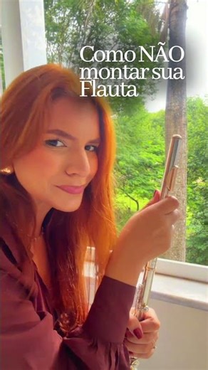 Pela vida útil da sua flauta: pare de montar segurando nas chaves!