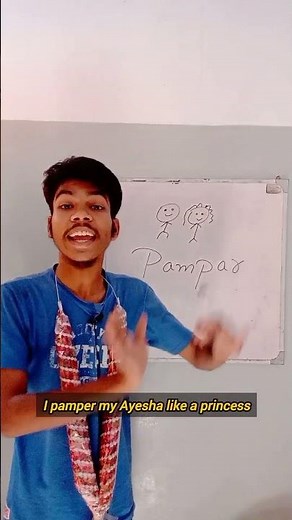 The meaning of "Pamper" in ENGLISH