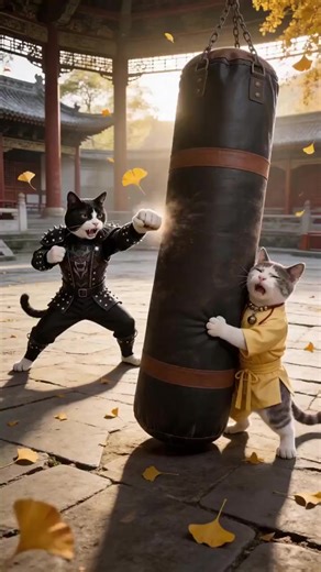 stray cats fighting #Catfight#everyone