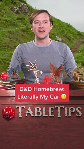 Well. It’s better than a horse drawn carriage amirite…? #dnd #dungeonsanddragons #volvo #homebrew #fyp #rpg