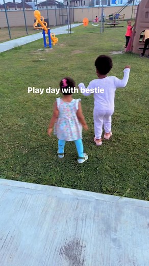 #goviralpostEvening date with bestie at the playground #fblifestyletyle #fypシ゚viralシ #kids #Go viral | Growing up with Adaline