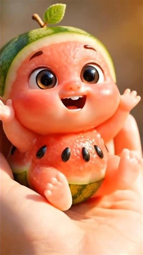 Fruit Babies You Can’t Stop Watching 🥭🍓🫐#shorts #trending #fruit #ai #aivideo