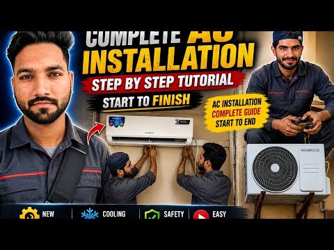 How to Install a Split AC | Complete Installation Guide