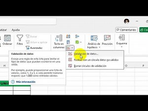 COMO INSERTAR LISTA DESPLEGABLE EN EXCEL, FACIL Y RAPIDO 2025 (Microsoft Excel 365)