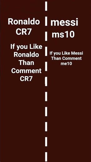 Cr7 VS me10